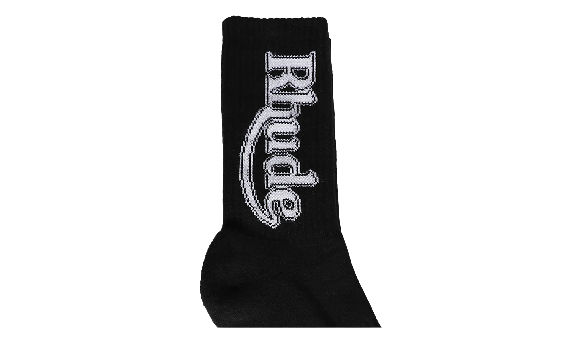 Vertical Race Track Sock "Black / White" RHFW25SO05750 3028