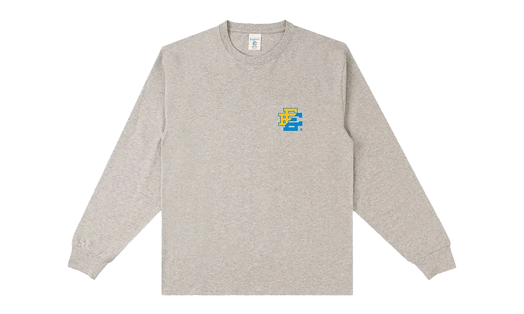 EE LONG SLEEVE T-SHIRT "SS24 - Gray/Yellow/Baby Blue" EE533