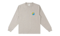 EE LONG SLEEVE T-SHIRT "SS24 - Gray/Yellow/Baby Blue" EE533