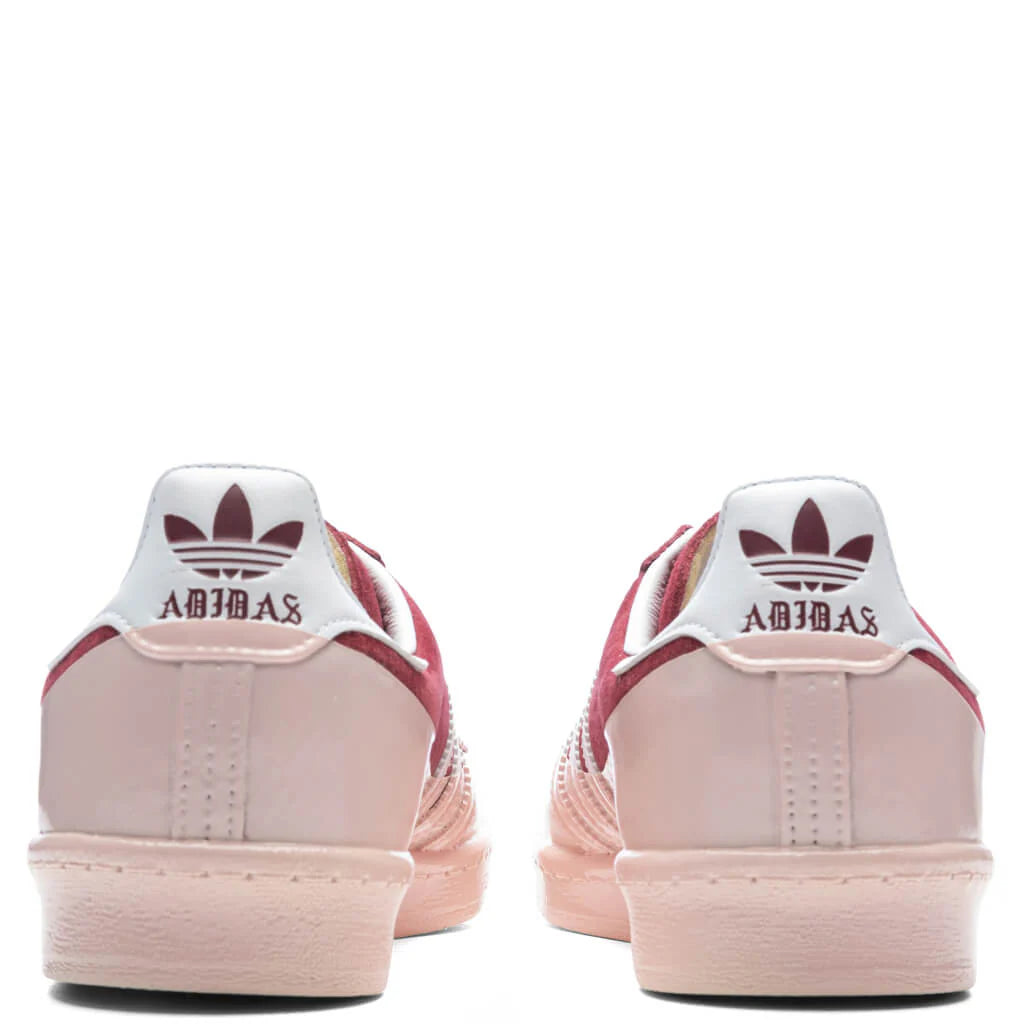 Cali Dewitt Campus 80s Burgundy Cloud White Off White