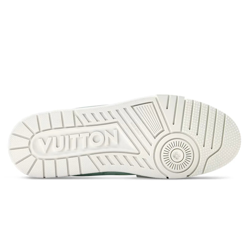 LV Trainer Green Canvas