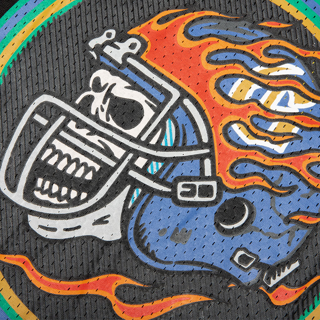 First Down Jersey Black Yellow Blue