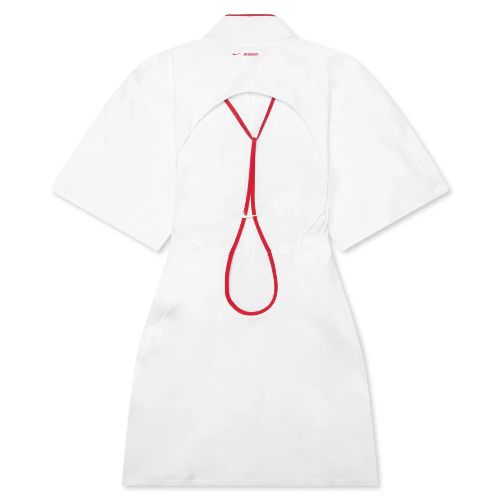 Womens Nike x Jacquemus NRG Dress White University Red