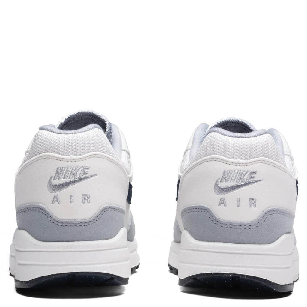 Air Max 1 Platinum Tint Dark Obsidian Wolf Grey
