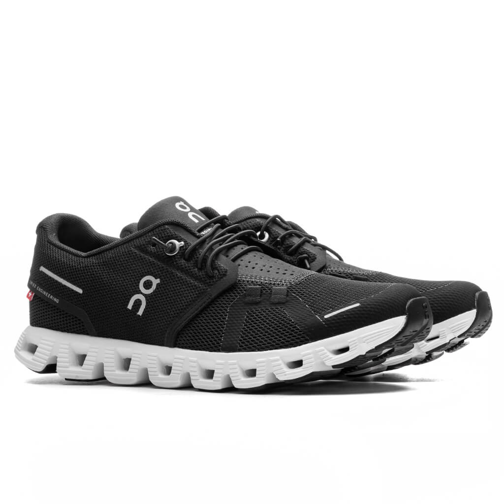 Womens Cloud 5 Black White