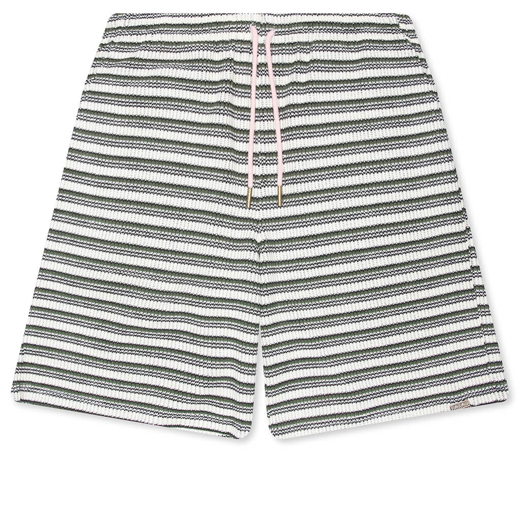 Speak Striped Short Olive