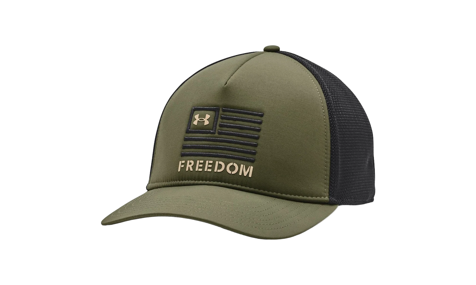 Freedom Trucker Cap "Marine OD Green / Black / Desert Sand" 1351640 391