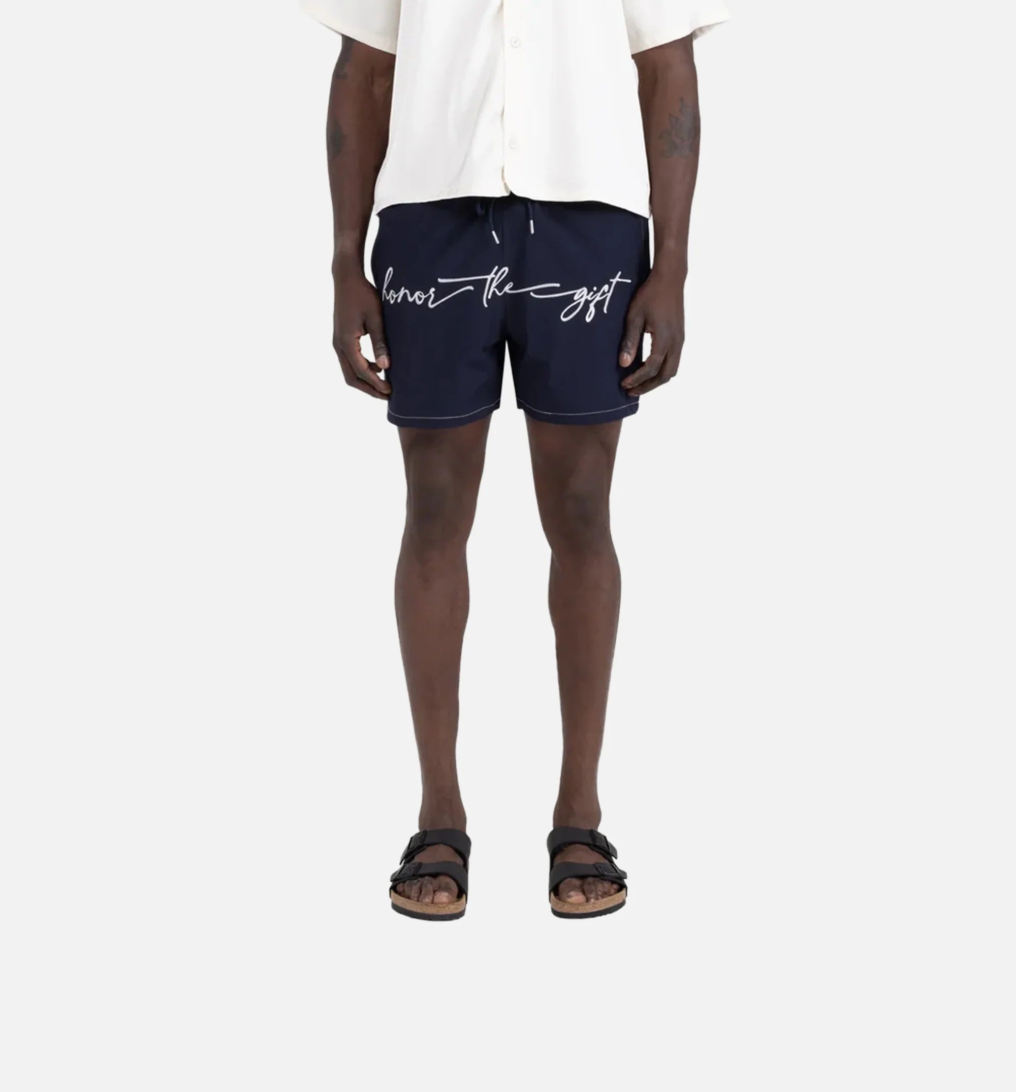 Hybrid Cursive 5 Mens Short Navy