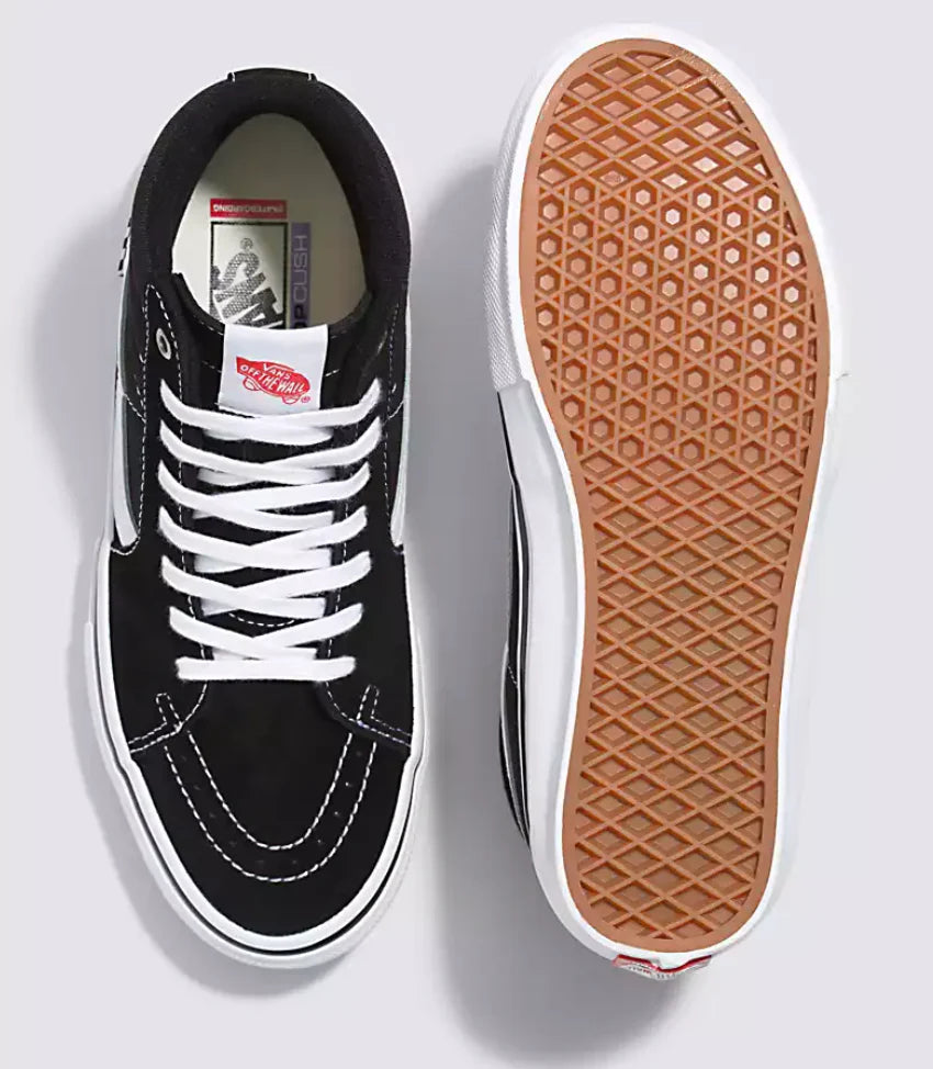 Vans Skate Sk8 Hi Black White