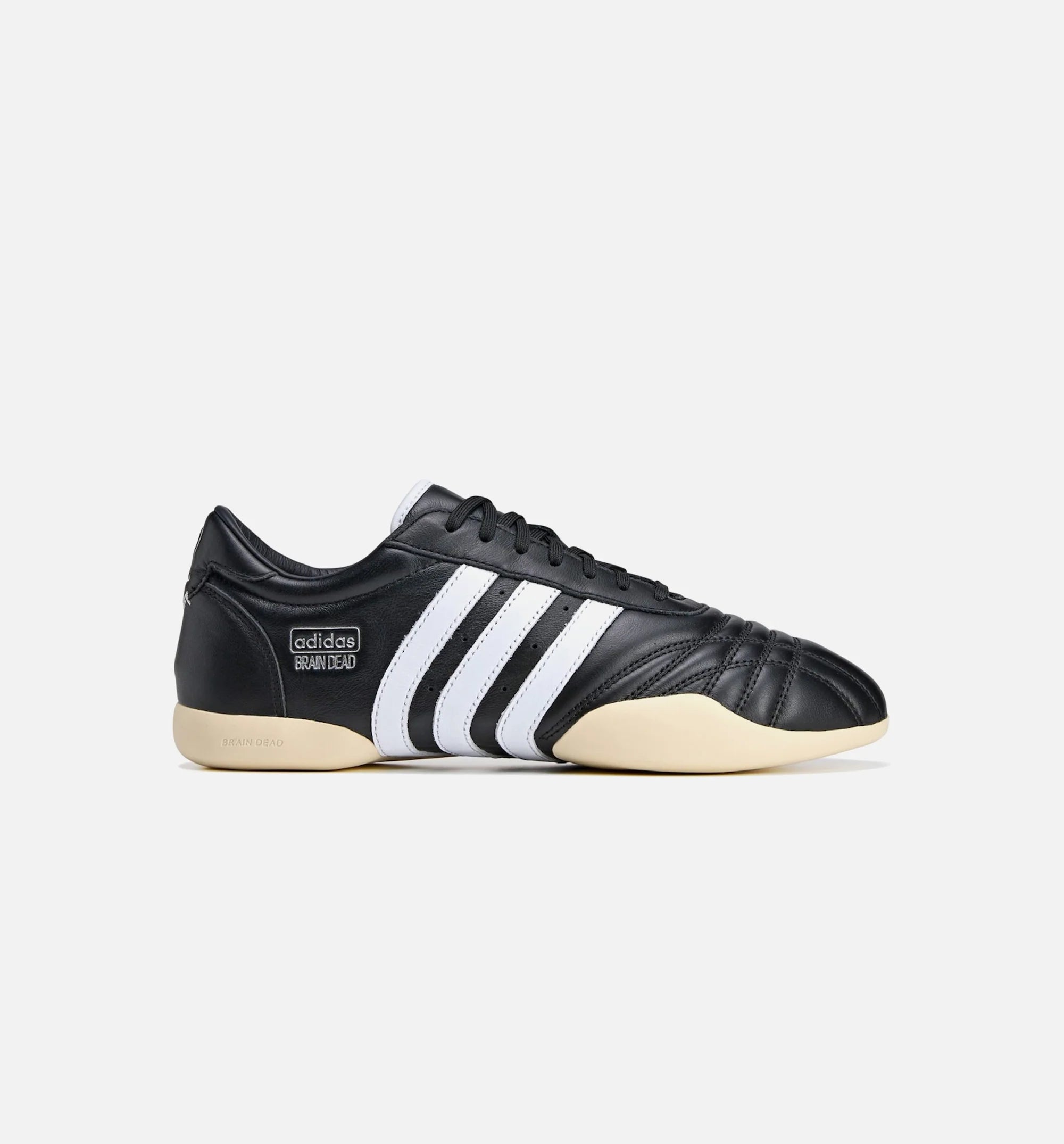 Brain Dead x Adidas Taekwondo Mens Lifestyle Shoe Core Black Footwear White Warm Vanilla