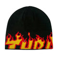 Thrasher Flame Skully Beanie Black