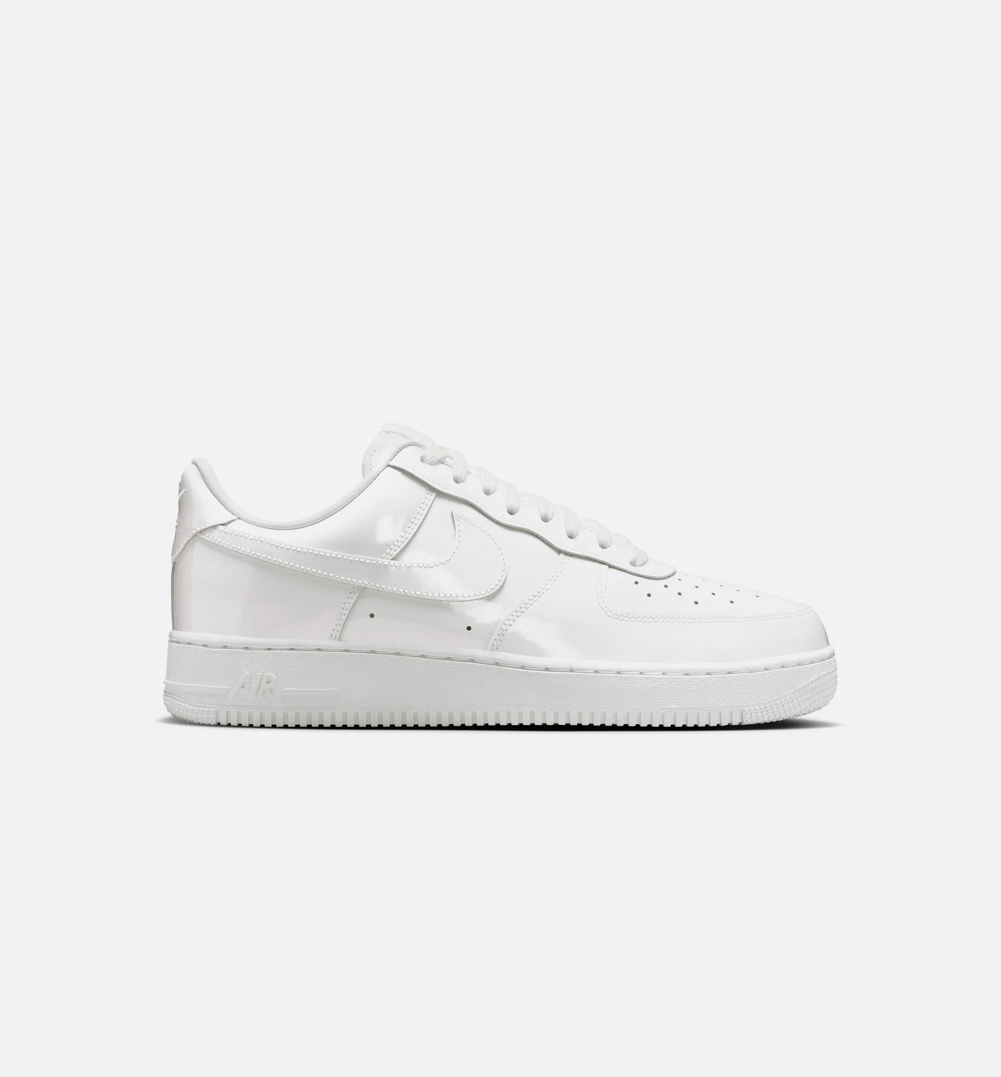Air Force 1 07 Patent Leather Mens Lifestyle Shoe White
