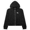 Basic Zip Hoodie Black