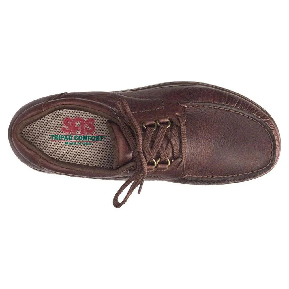 Men's Bout Time Lace Up Loafer in Mulch Wide