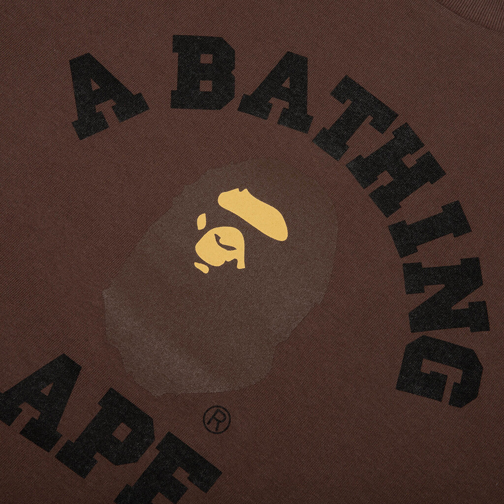 College Tee Brown