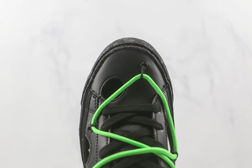 Nike Blazer Low Off White Black Electro Green