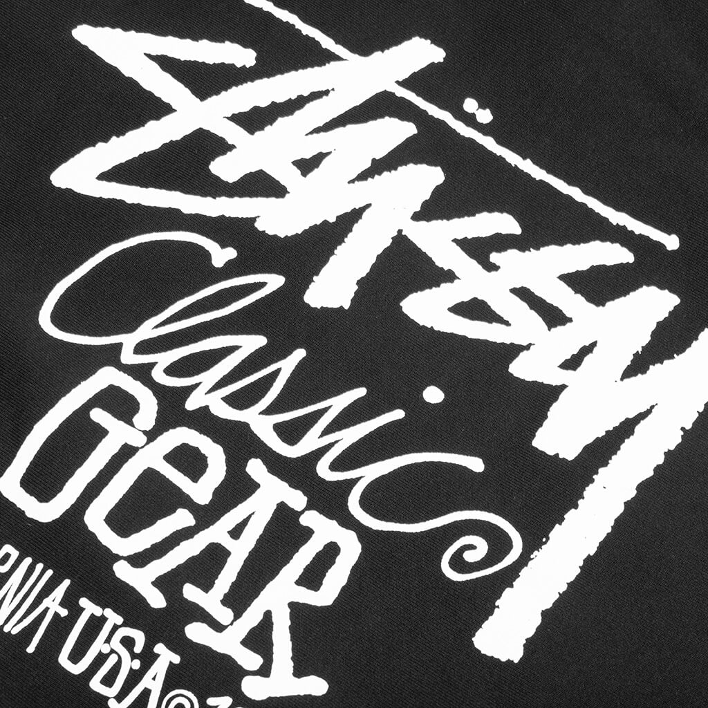 Classic Gear Hoodie Black