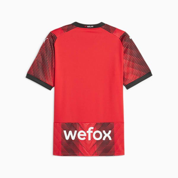 PUMA Mens AC Milan Home Authentic Jersey 23
