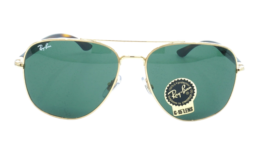 AVIATOR SUNGLASSES "POLISHED GOLD" RB3683-001-31