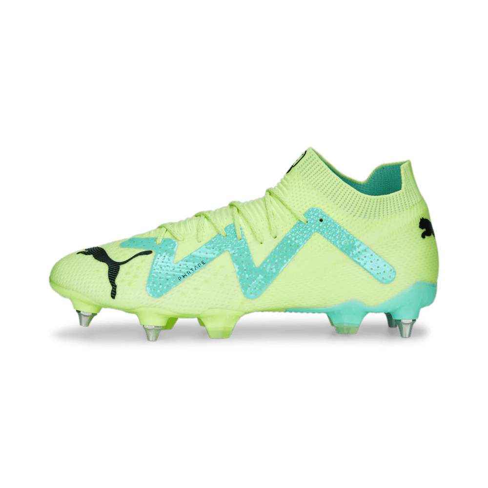 PUMA Future Ultimate MxSG Soft Ground Soccer Cleats Yellow Black