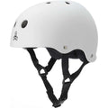 Triple 8 Sweatsaver Helmet White Rubber