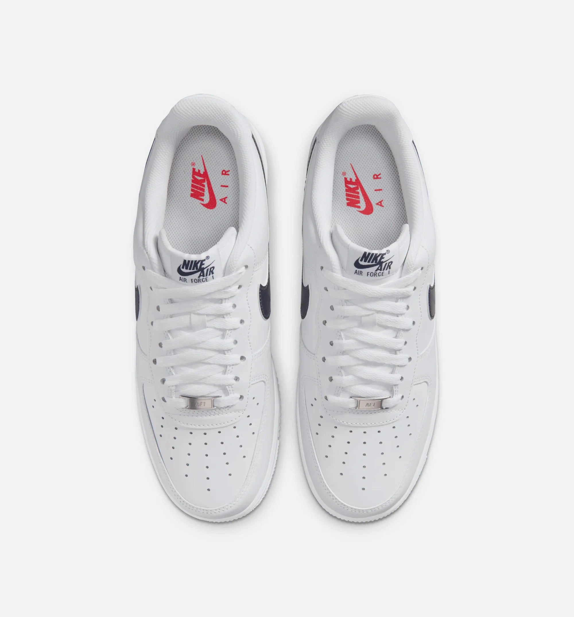 Air Force 1 07 LV8 USA Mens Lifestyle Shoe White University Red University Red Midnight Navy