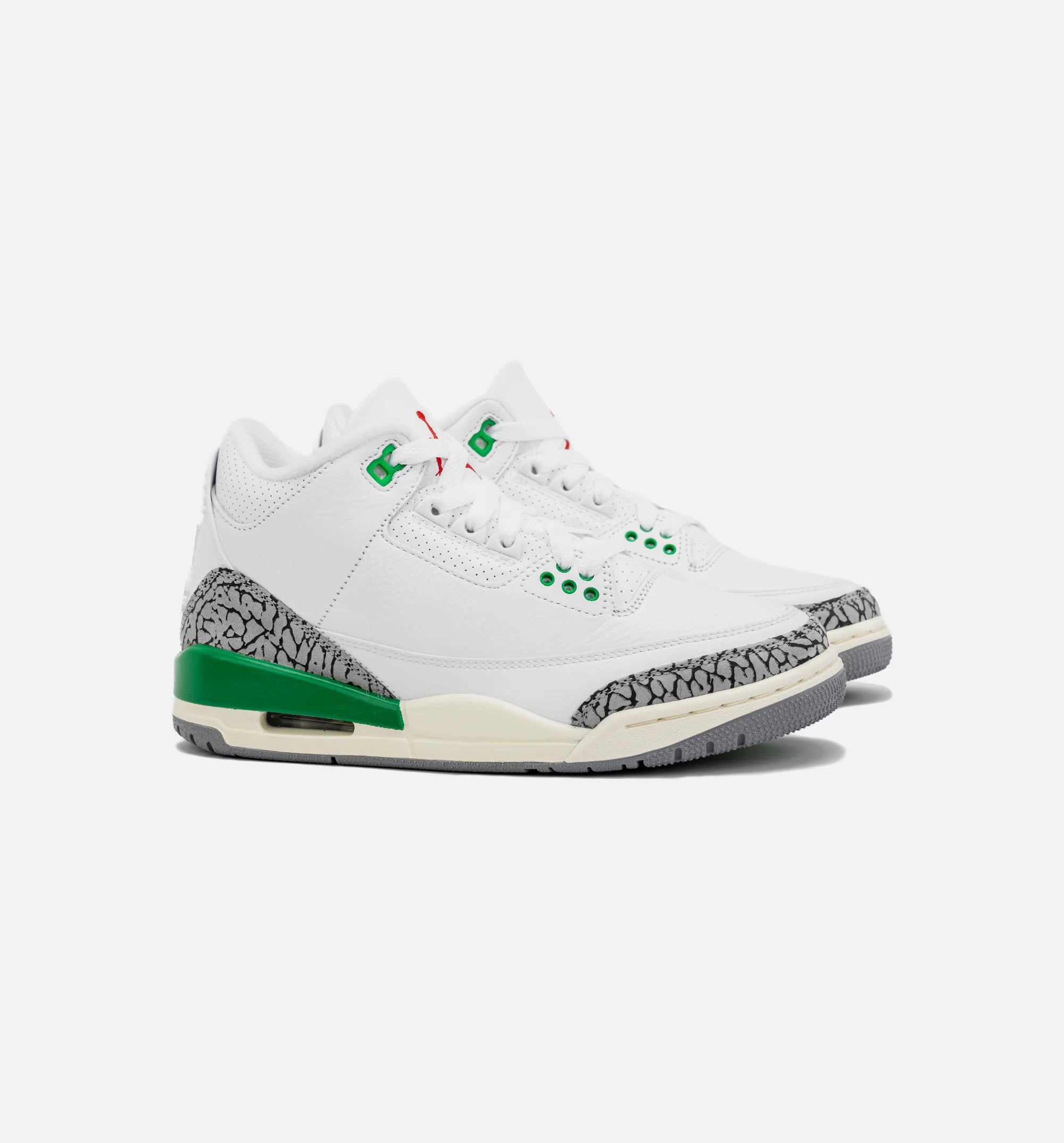 Air Jordan 3 Retro Lucky Green Womens Lifestyle Shoe White Green
