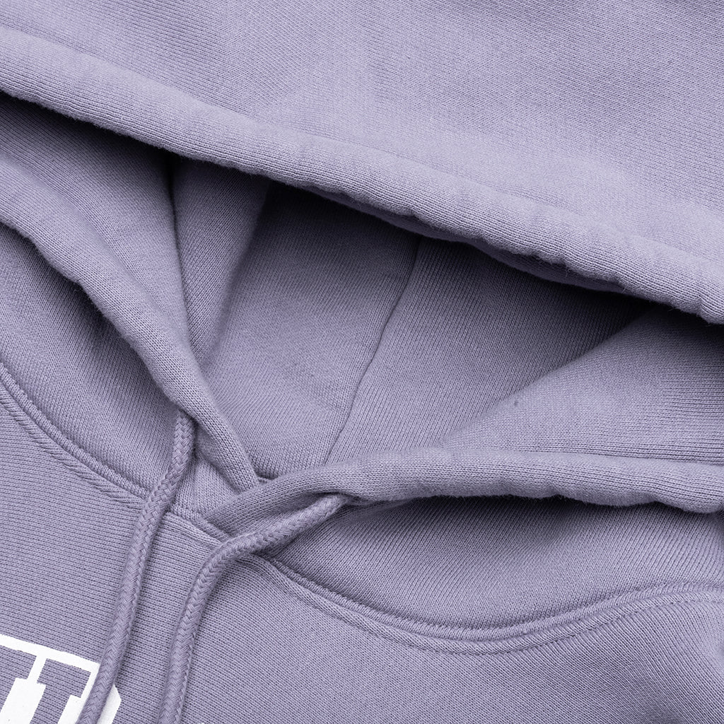 Stussy 80 Relaxed Hood Ash Purple