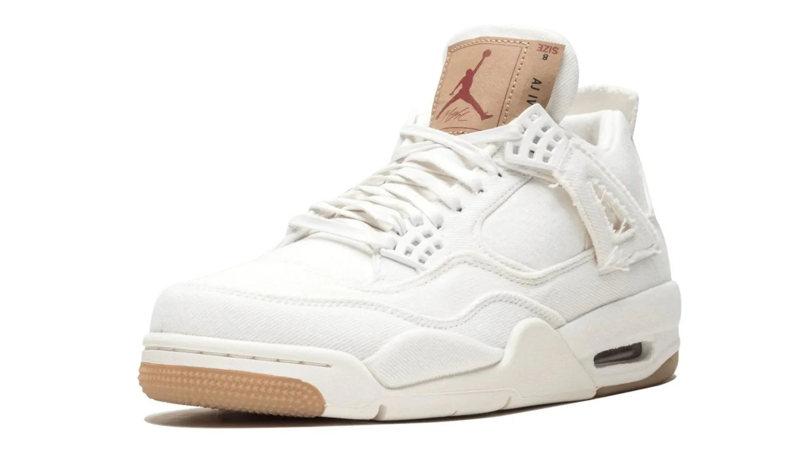 Air Jordan 4 Retro Levis NRG White Denim