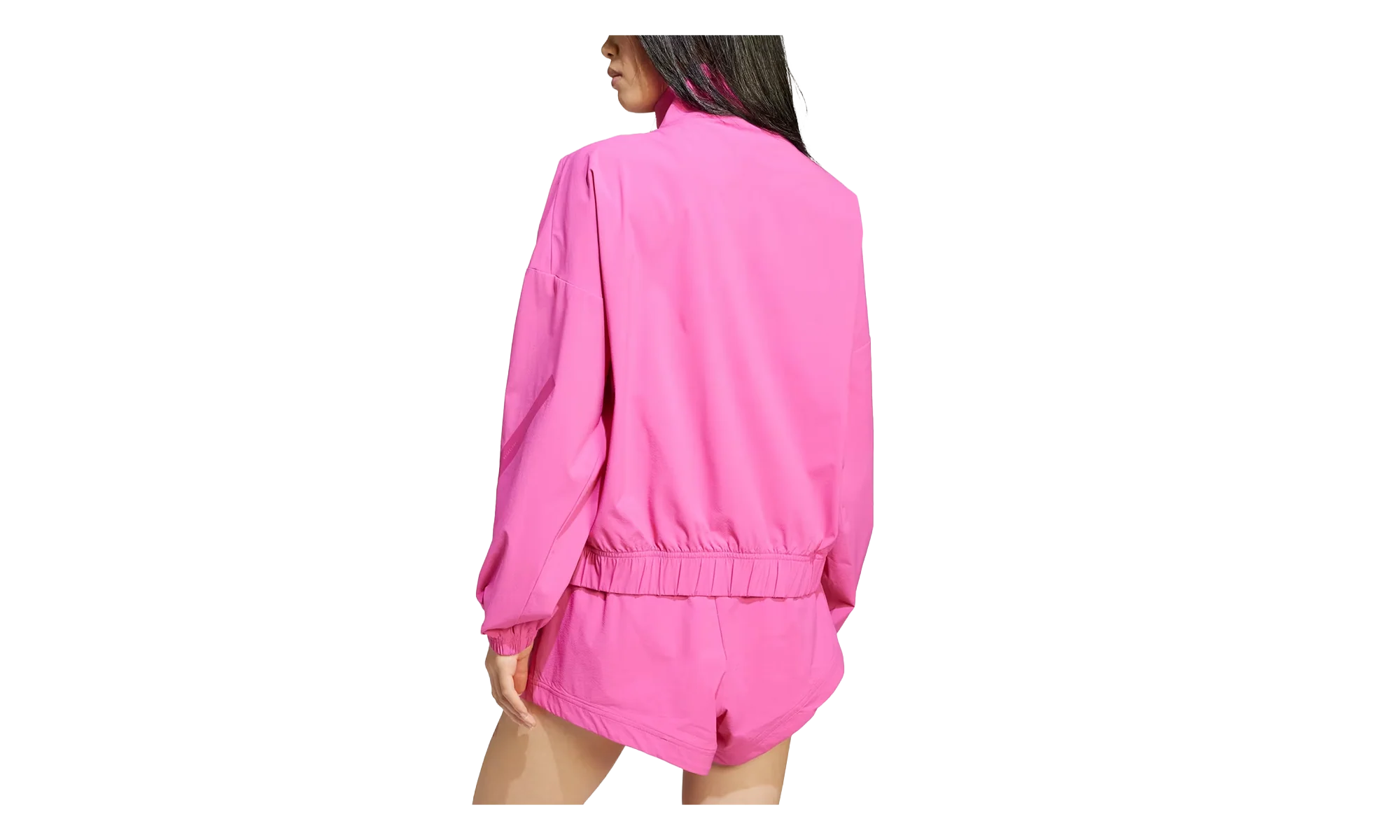 Z.N.E. Woven Full-Zip Track Top WMNS "Semi Lucid Fuchsia" JP4191