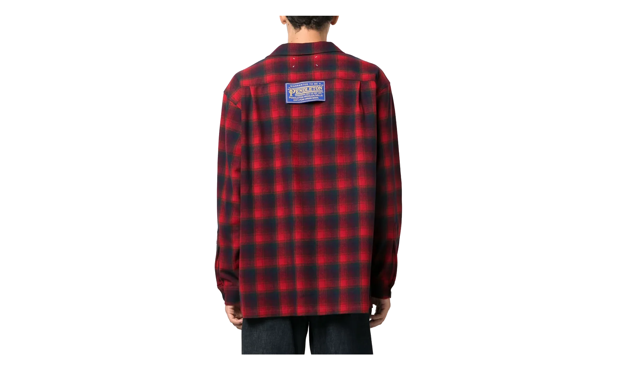 Pendleton Camp Collar Overshirt "Black / Red" S67DT0010S78037001F