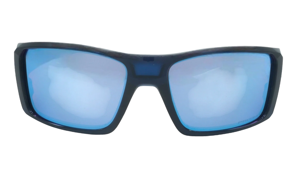 Heliostat Polarized Sunglasses "Transparent Poseidon / Deep Water" OO9231 14