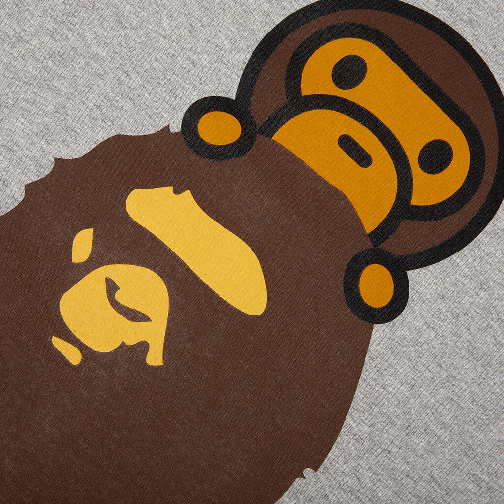 Milo On Ape Head Tee Gray