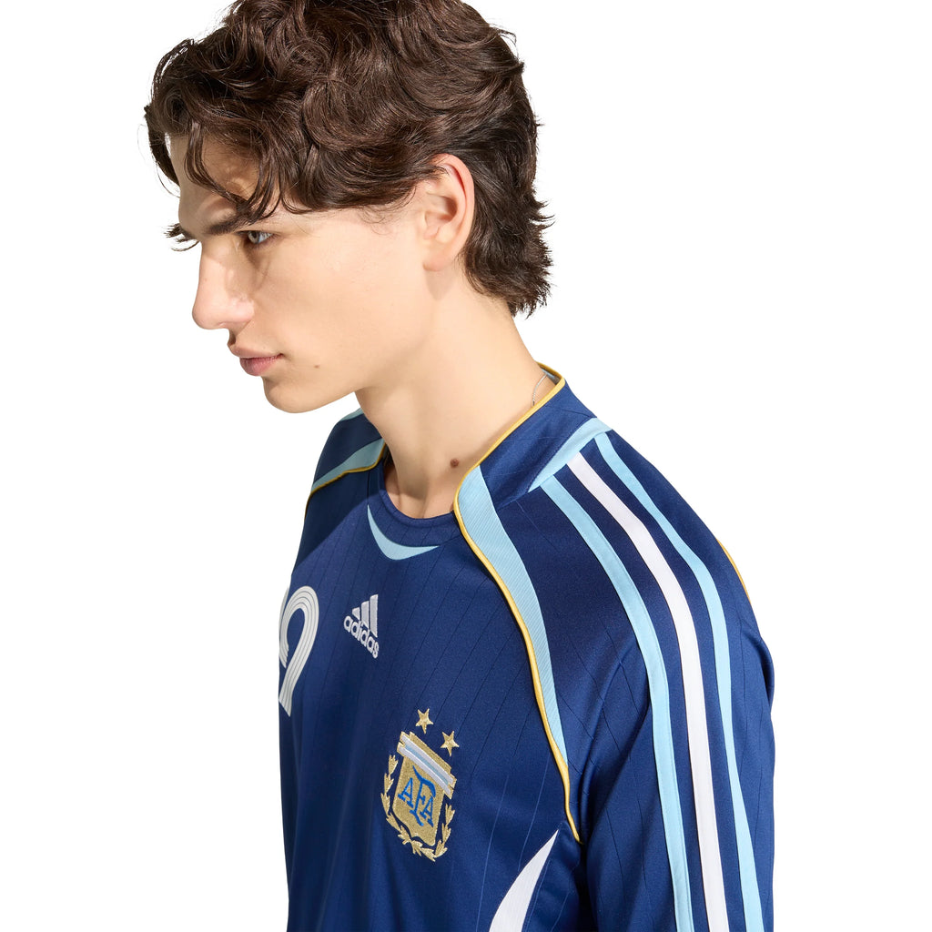 adidas Argentina Away Messi Mens Soccer Jersey 2006 Dark Blue