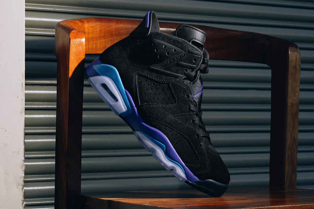 Air Jordan 6 Retro Aqua Black Bright Concord Aquatone