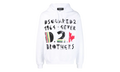 D2 Brothers Hoodie "White" S71GU0574S25551100