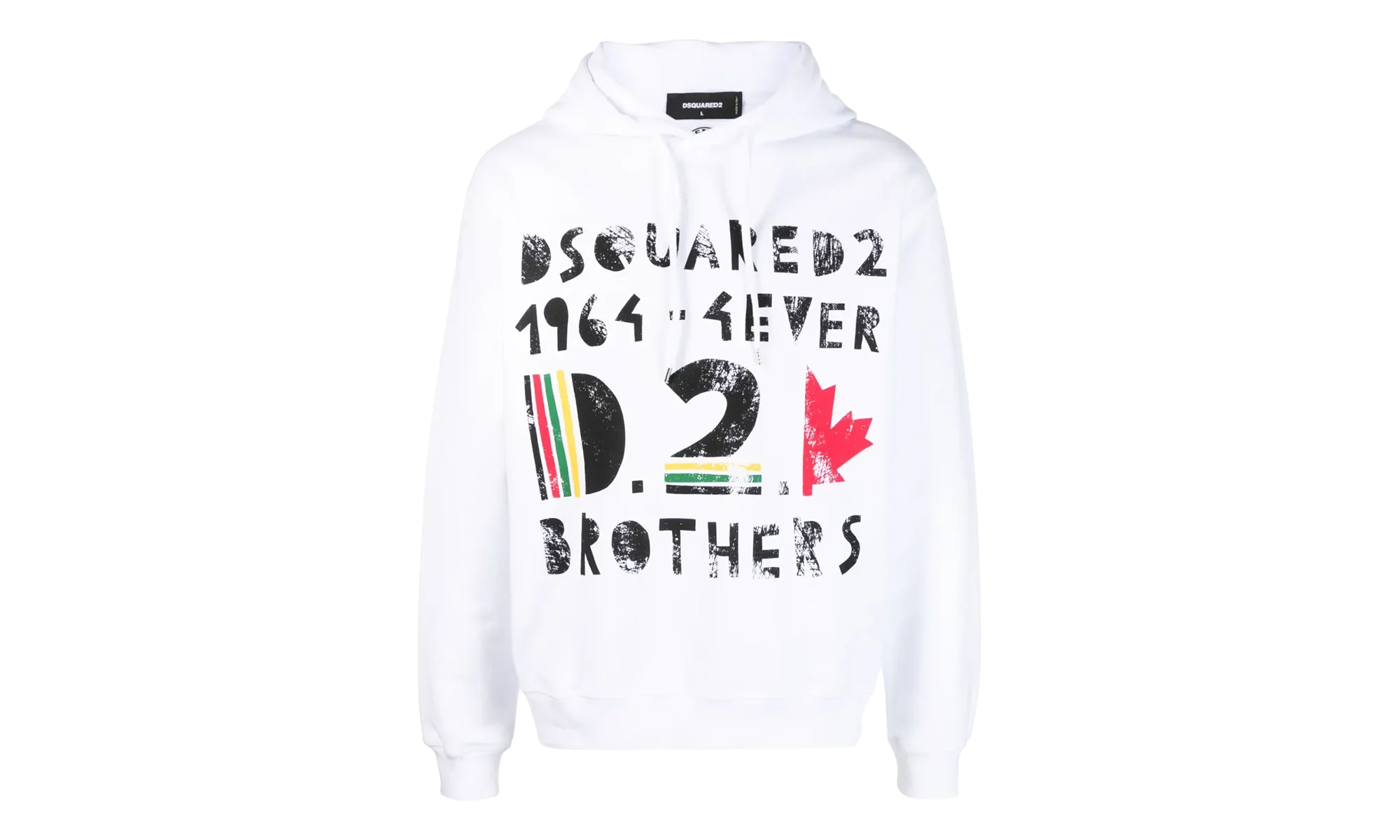D2 Brothers Hoodie "White" S71GU0574S25551100