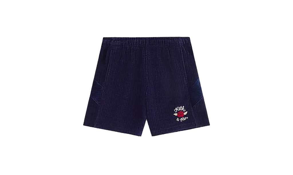 Bonded Pointelle Rayne Short WMNS "Navy" KITH22