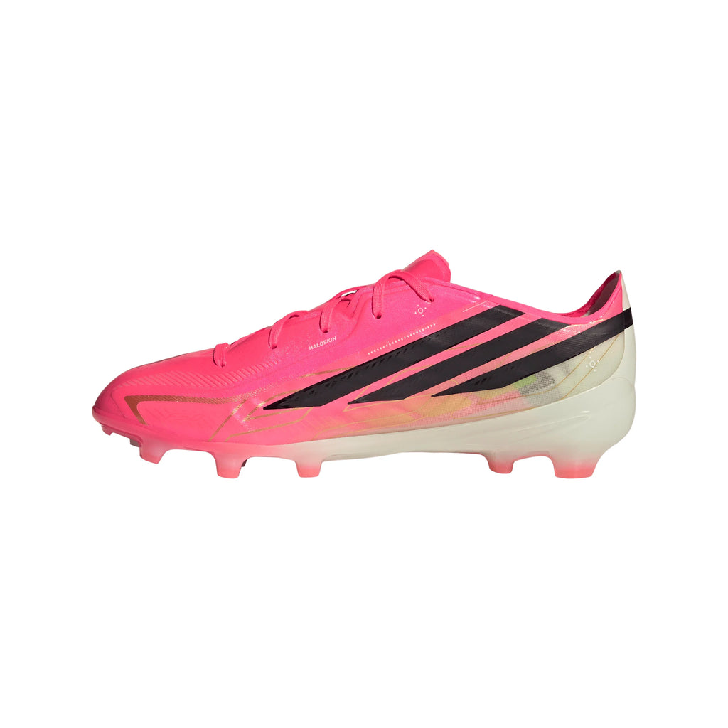 adidas F50 Hyperfast Elite Firm Ground Youth Soccer Cleats Turquesa Black Gold
