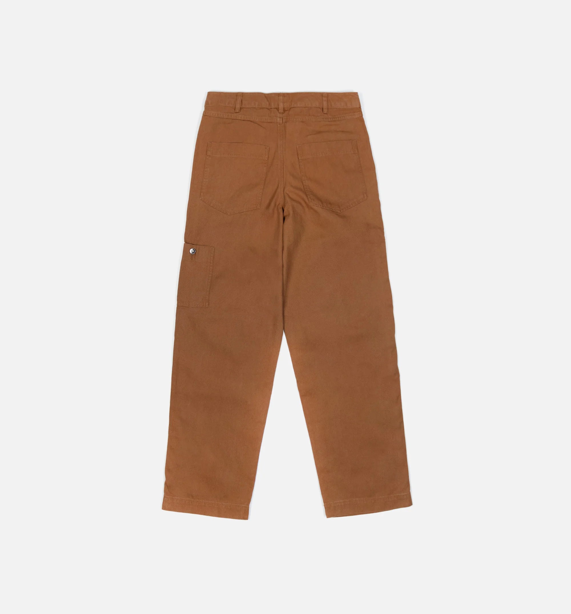 Double Panel Mens Pants Brown