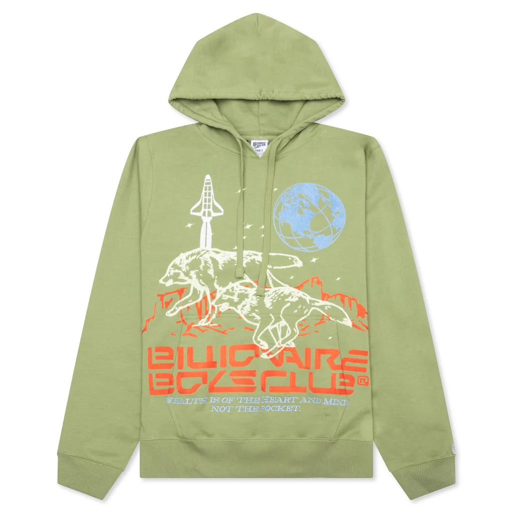 BB Hunt For The Moon Hoodie Mosstone