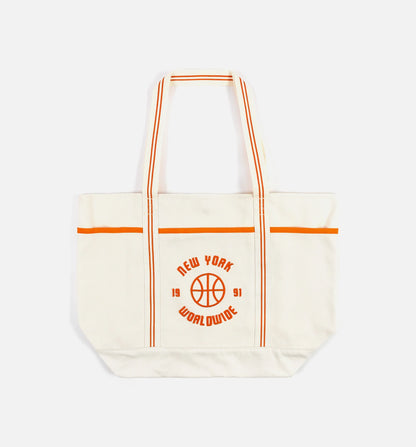 Rhuigi Tote Mens Bag White Orange
