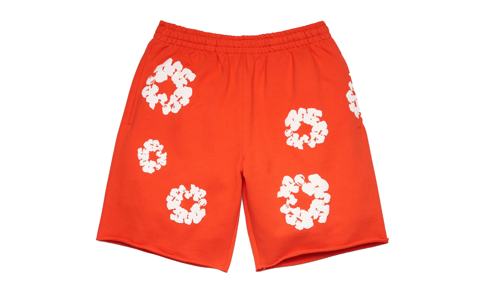 Cotton Wreath Sweatshorts "Dark Orange" DT618