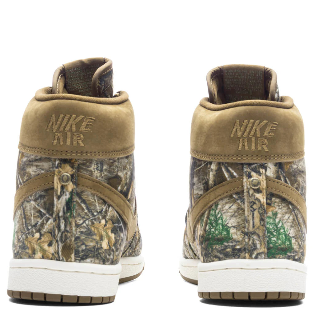 Air Ship PE Realtree Camo Multi Color Oil Green Military Brown