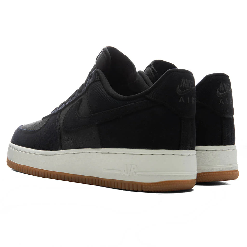 Air Force 1 07 LV8 Denim Black Dark Smoke Grey Gum Medium Brown