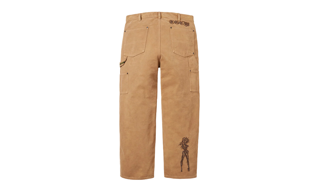The Great China Wall Double Knee Painter Pant "SS26 - Tan" SU27520