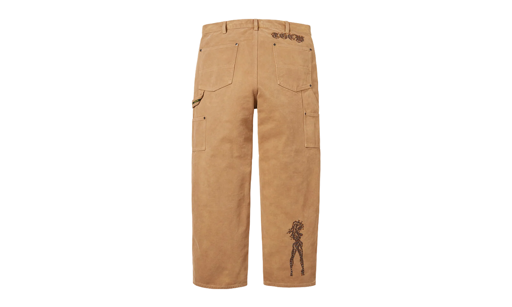 The Great China Wall Double Knee Painter Pant "SS26 - Tan" SU27520