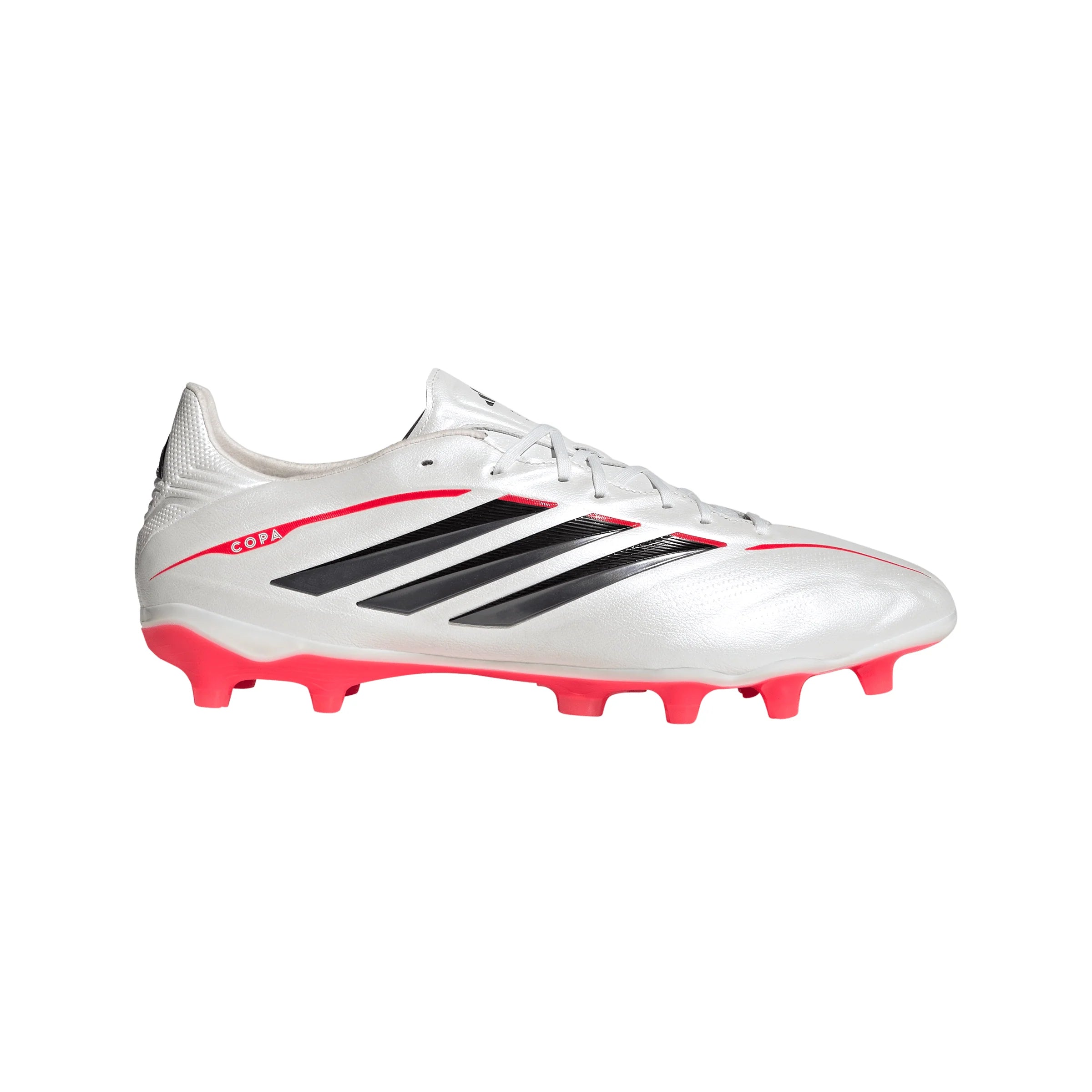 adidas Copa Pure IV Pro FG Firm Ground Mens Soccer Cleats Zero Metal Black Lucid Red