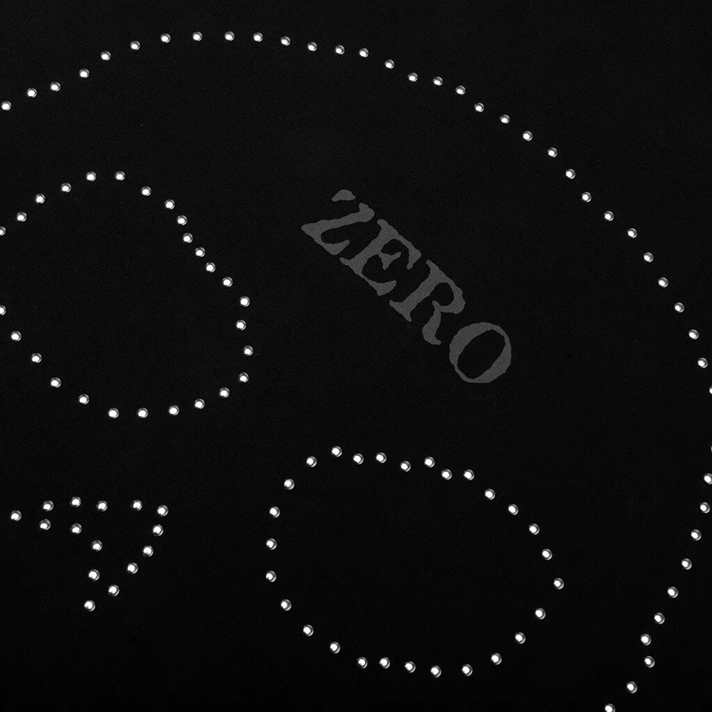 Pleasures x Zero Dane Studded Hoodie Black