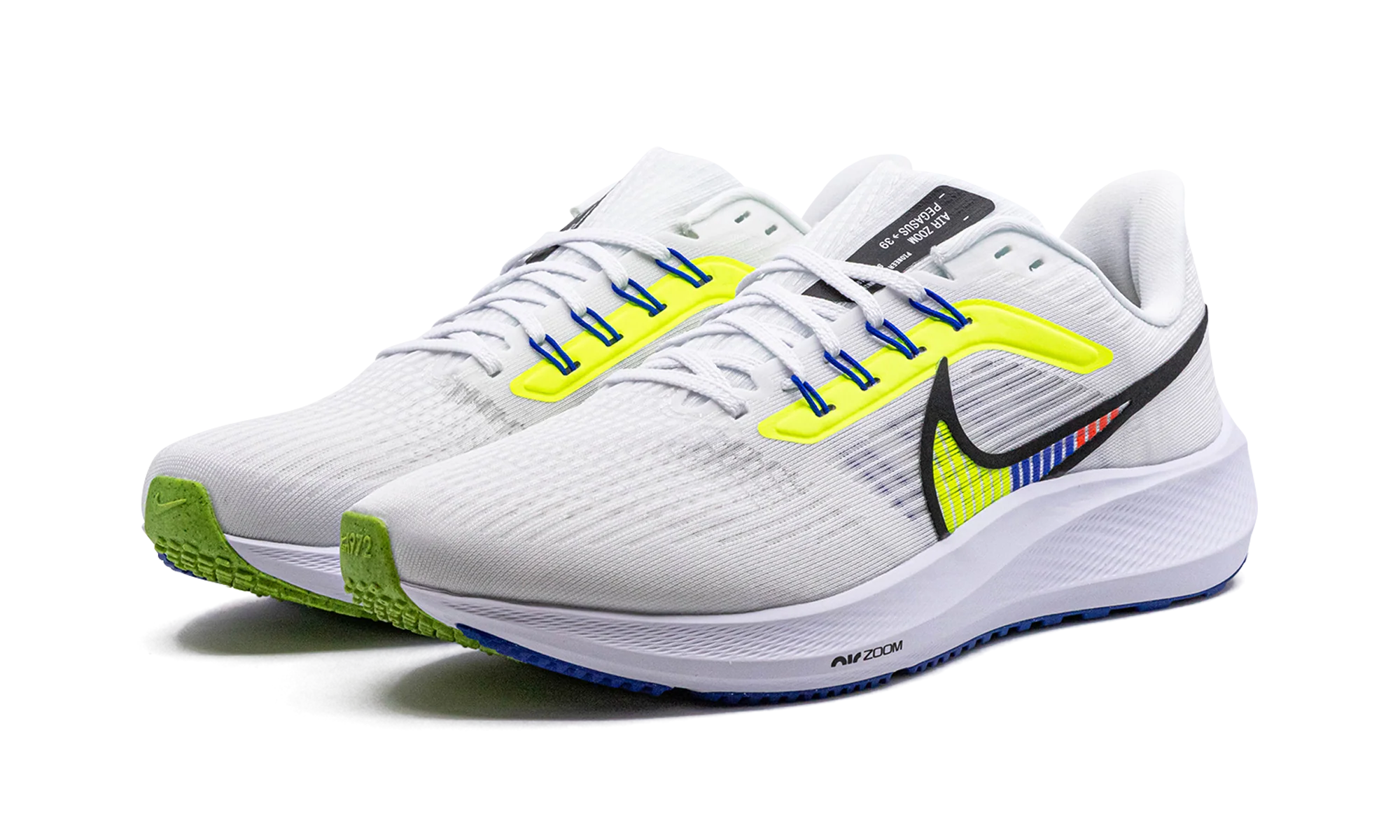 Air Zoom Pegasus 39 PRM "White Volt Racer Blue" DX1627 100